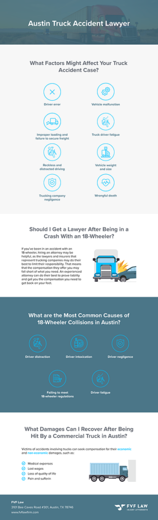 Truck Accident Infographic - Austin, TX