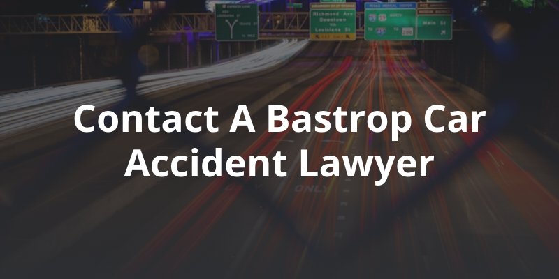 Bastrop Car Accident Lawyer  