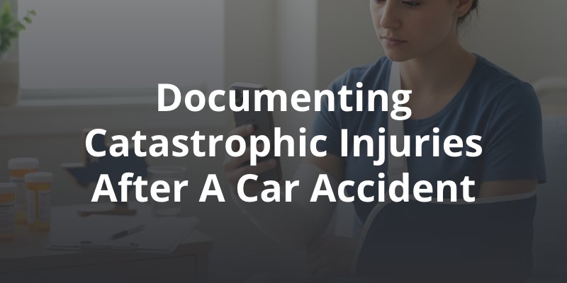 How to Document Catastrophic Injuries After a Car Accident