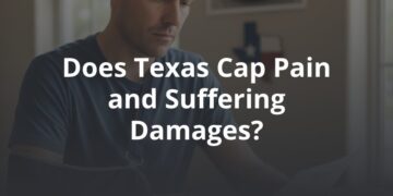 Does Texas Cap Pain and Suffering Damages in Car Accident Lawsuits?